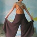 I Can Fly ... Dark Brown Medium Weight Cotton Pants