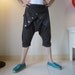 Unisex Pants - Greenish Dark Chocolate Brown Mix Polyester Pants With 1 Patched Pocket