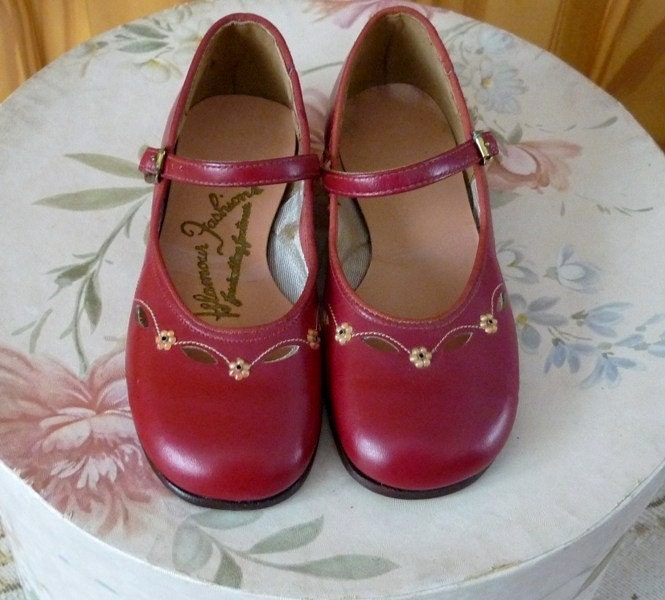 Vintage Little Girl's Shoes-1950's Reserved