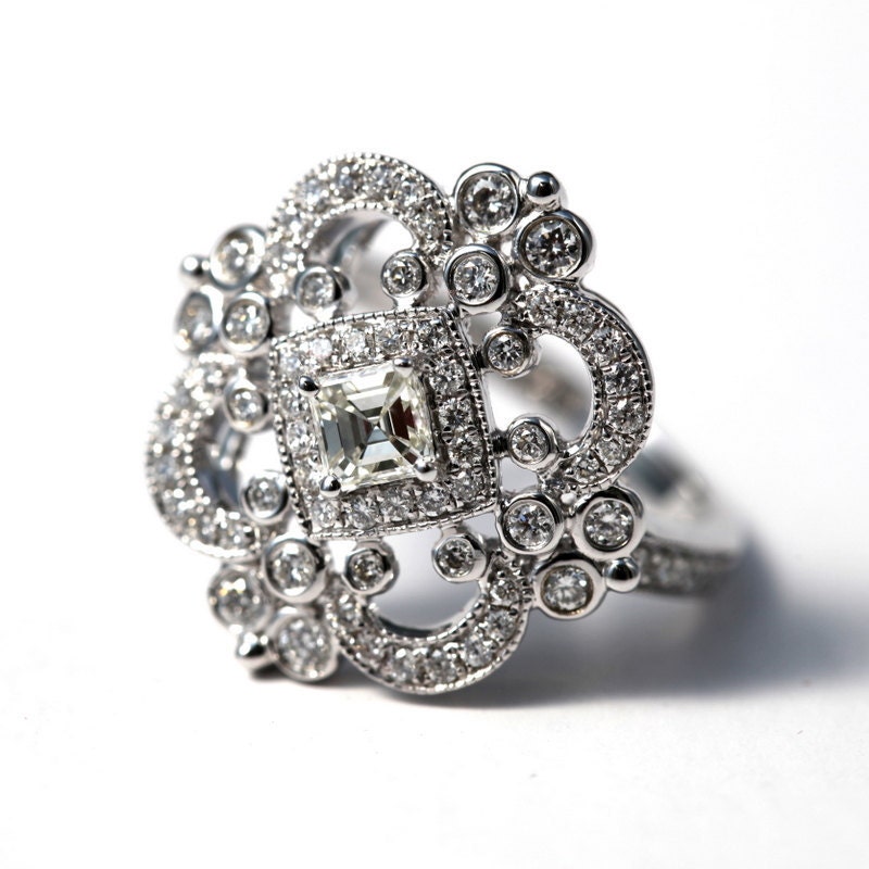 DUCHESS Diamond Engagement  Ring  or Right  Hand  by 