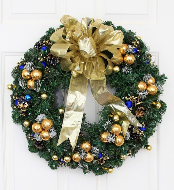 Yule Tide Solar Powered Christmas Wreath