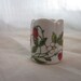 Tiny Strawberry Funny Design Vintage Miniature Candle Holder
