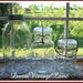 Atlas Clear Jars HALF Gallon, Quart and Pint Sized Vintage Jars