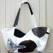 Tote with Birds Patchwork