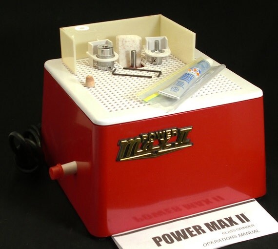 GLASS GRINDER Router Diamond Tech Power Max II Like New