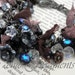 PIF CHrIstMAs SPeCiaL - TATTERED Glass Flower Bracelet. A Little Boho. A Little Goth. A Little Gypsy. No Longer Avail After 12-31-2012