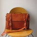 Large leather satchel (first model ready to ship)