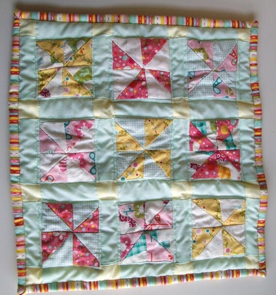 Moses Basket Quilt Mattress and Pillow for Doll