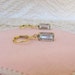 SALE - 30% off - Vintage Crystal Drop Earrings