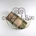 RESERVED - Vintage Wire Planter Wall Hanging