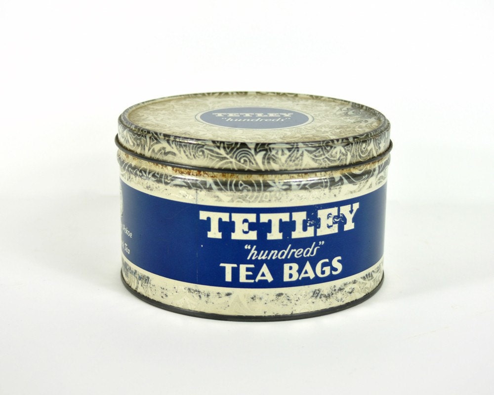Vintage Tetley Tea Tin