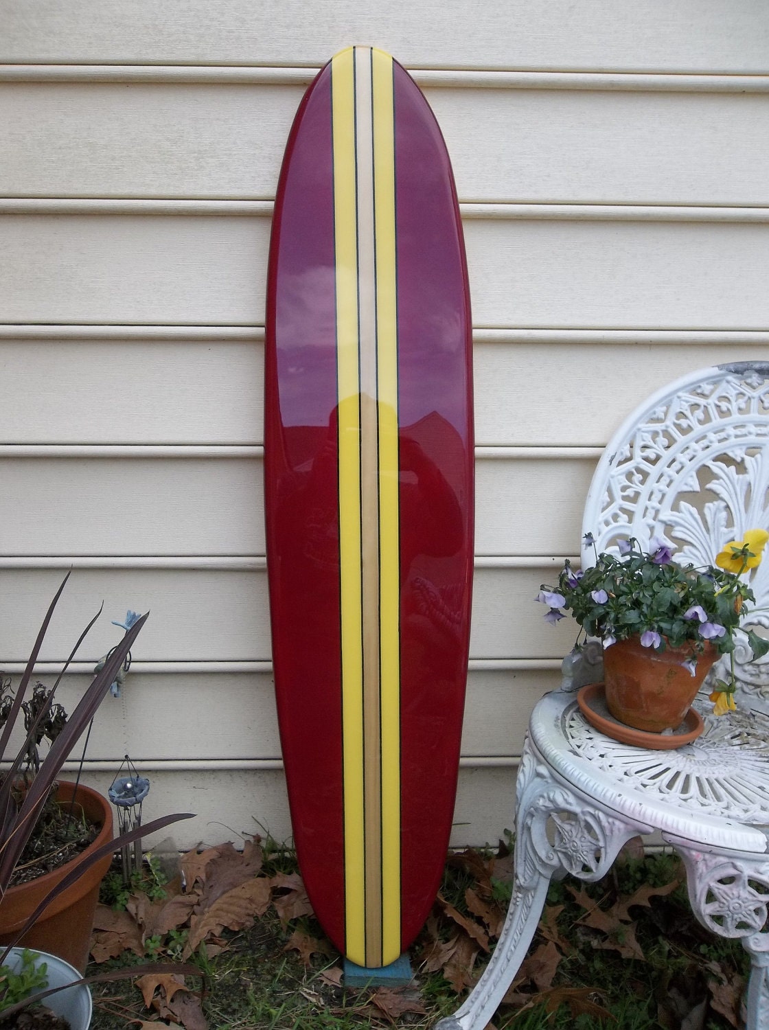 Surfboard wall hanging 4 foot surfboard wall art beach decor