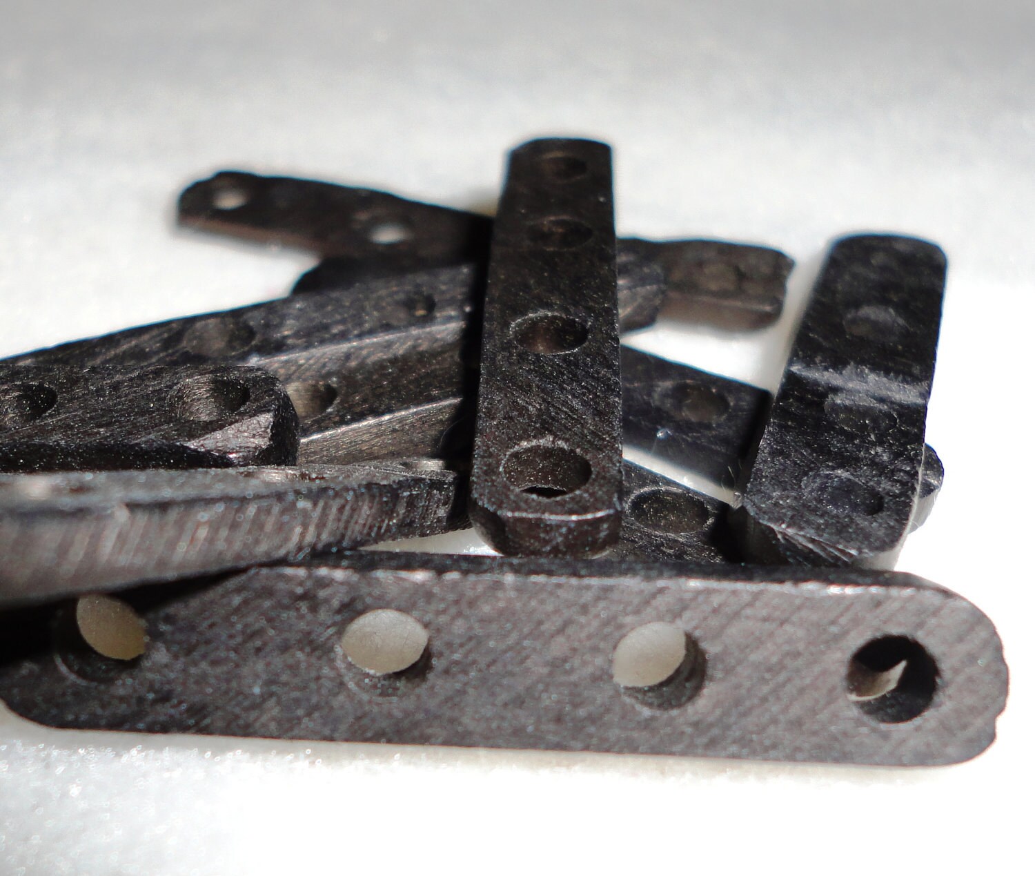 Black Wood Spacer Bars 4 Hole Destash