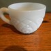 Clearance Sale Vintage Serving Mug Milk Glass Punch Cup in Concord pattern by Mckee Glass Co