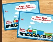 Printable Valentines Day Cards - Choo Choo Train Il_170x135