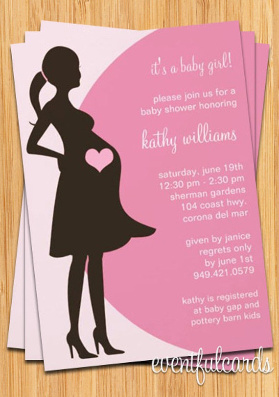 Its A Girl Baby Shower Invitation Il_570xn