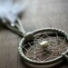 Dreamcatcher - small white bear
