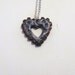 CLEARANCE small Heart shaped steampunk cog