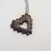 CLEARANCE small Heart shaped steampunk cog