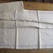 Reserved for Megan - Superb pair of French pure fine linen square pillowcases - gorgeous