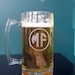 Set of 6 Personalized Beer Mug