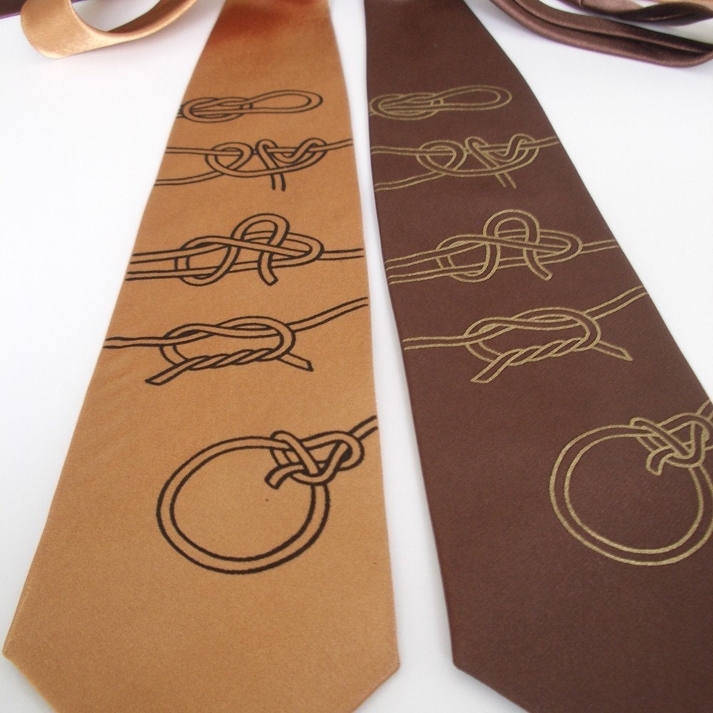 Scout Necktie Men's Silkscreen Tie Gift wrapped