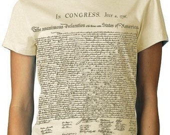 declaration of independence shirt