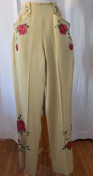 1950s Rodeo Queen gorgeous gabardine cowgirl suit with