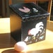 Country Cottage Chicken, Vintage Black Metal Box, Vintage Storage, Vintage Kitchen