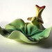 Yellow Bird Vintage Ceramic Dish