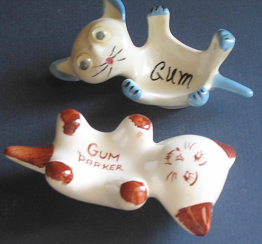 Gum Holders Parker Vintage Set of Two