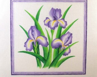 Iris Needlepoint - Jody Designs