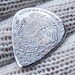 Handmade Coin Guitar Pick - Custom Coin Pick made with a nice 1972 - Mexican 5 Pesos Coin