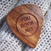 Amazon Rosewood Guitar Pick - Handmade Laser Engraved Premium Wood Guitar Pick