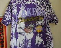 vintage lakers tshirt