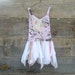 20% off plus CYBER Monday Sale - Coupon Code - - romantic Funky Eco Tattered Pink Fairy Woodland Mini Dress