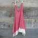 RESERVED - romantic mori girl inspired Funky Floral Tattered Halter