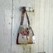 upcycled purse / funky eco Tattered Patchwork Handbag / Tote / Purse - Wearable Art