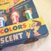 Vintage Crescent Food Color Tubes in Box 1950s Graphics 50s Kitchen Decor