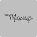 Without Music Life Would B....Music Wall Quotes Words Sayings Removable Music Wall Decal Lettering