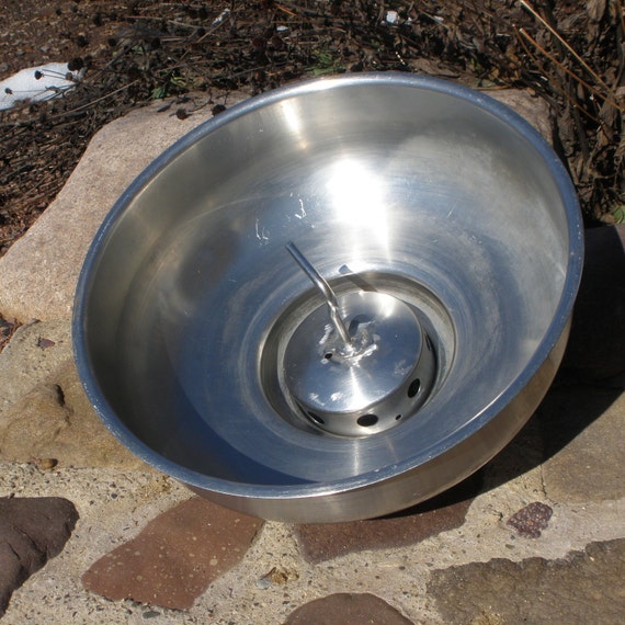 Vintage Stainless Steel Milk Strainer