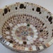 1960s Handmade Mosaic Large Tile Bowl