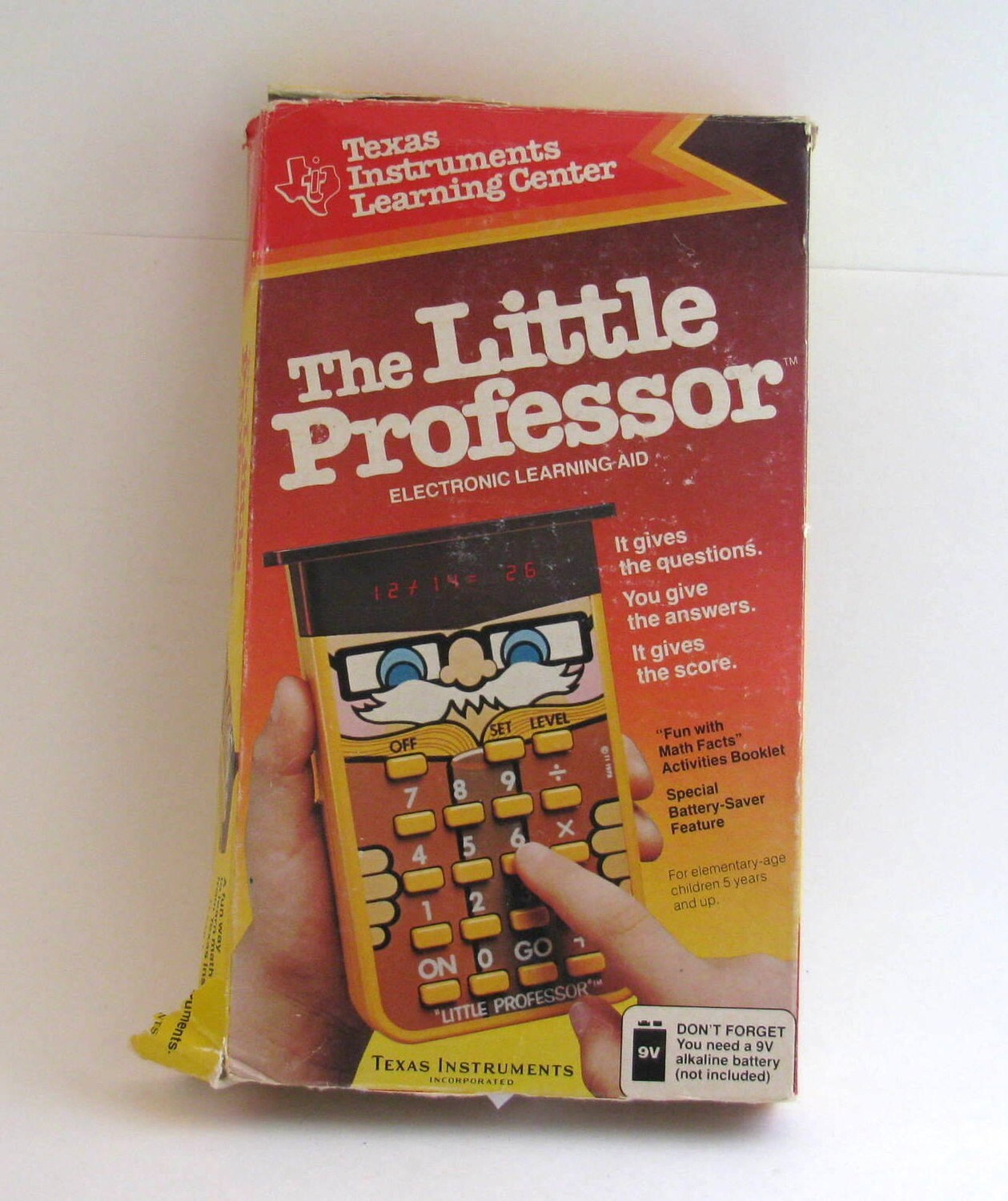 Vintage Little Professor Math Teaching Calculator by gaelianna