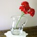 Vintage Clear Glass Pitcher