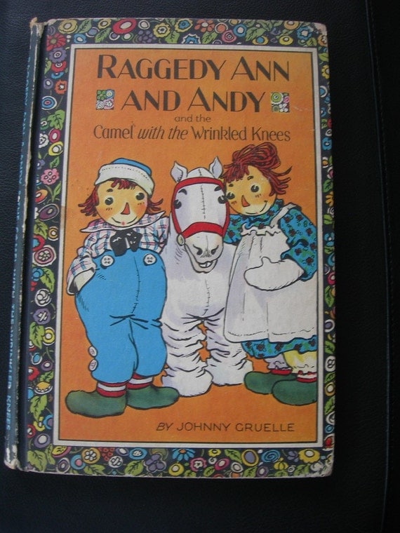 Items similar to 1924 Book - Raggedy Ann and Andy and The Camel With ...