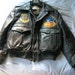 Clearance 10% OFF - Schott Flight Jacket with Northeast Air Command and 321 Bombardment Patches