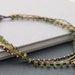 Peridot Chain Layer Necklace