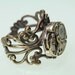 Little Watch-Part Filigree Steampunk Ring (adjustable sizes 6-10)