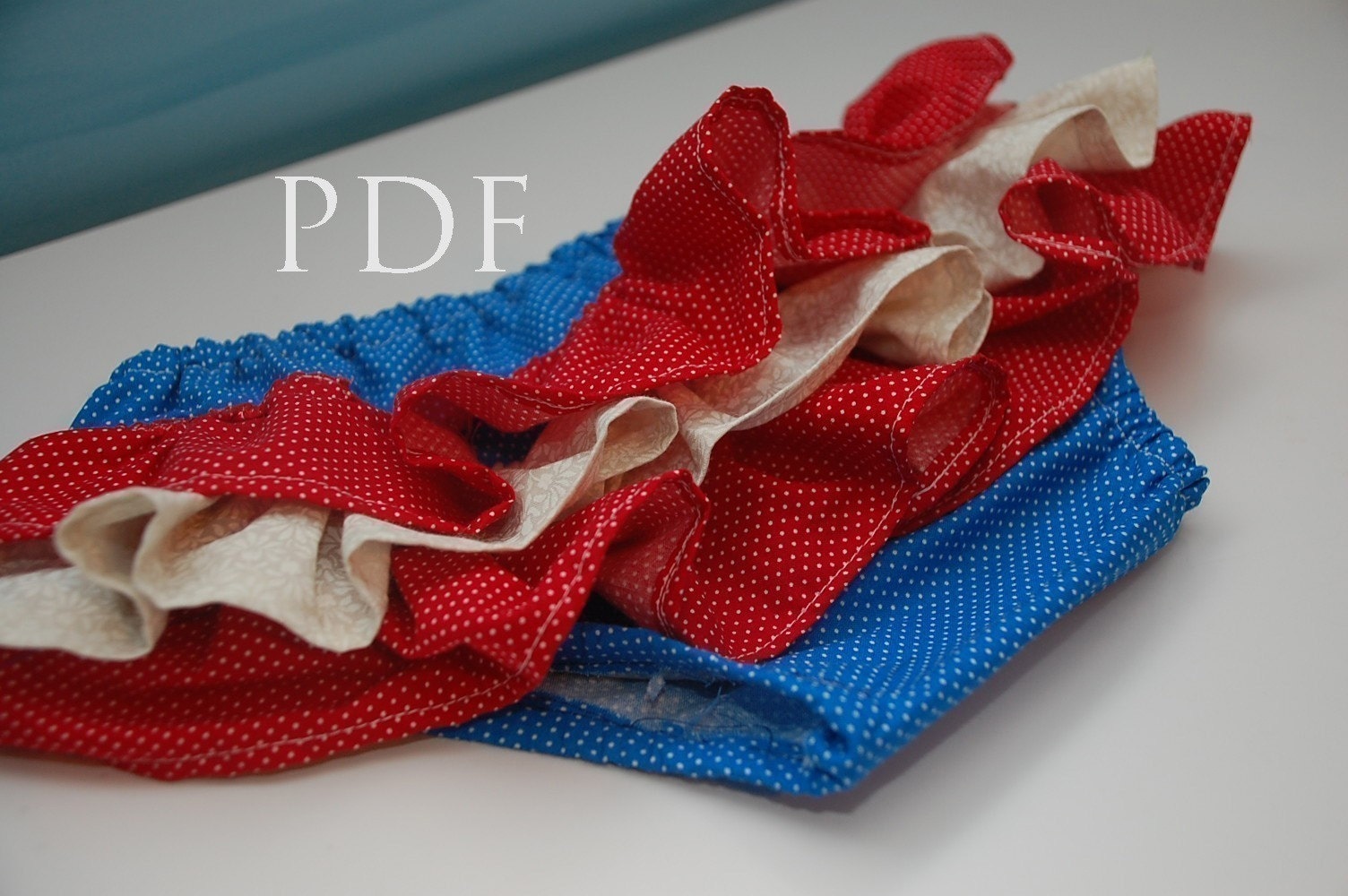 Fancy Pants Diaper Cover PATTERN with Ruffled Layers Baby