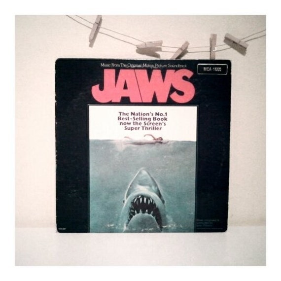 JAWS original motion picture soundtrack vinyl 1975